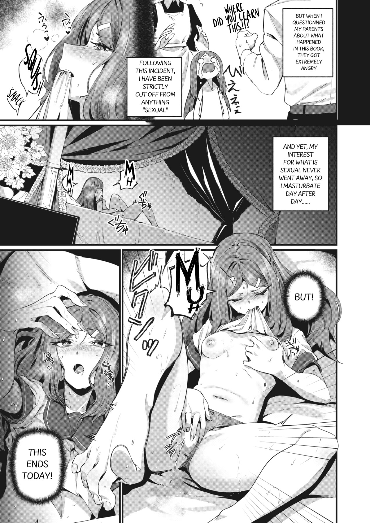 Hentai Manga Comic-A young lady who's only interested in sex!-Read-5